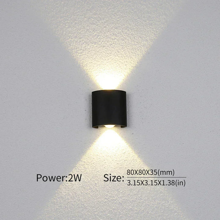 Modern lighting, indoor or outdoor: The versatile LED wall lamp | Kalsten