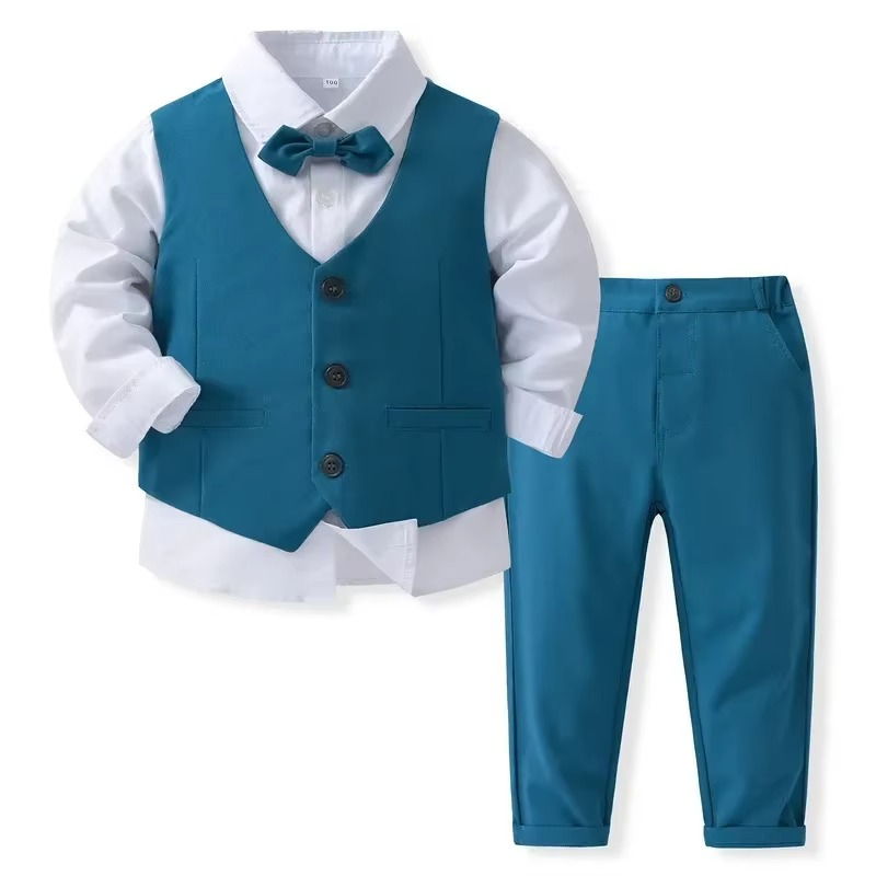 Kalsten | Boys Formal Cotton Outfit Set for Toddlers and Kids