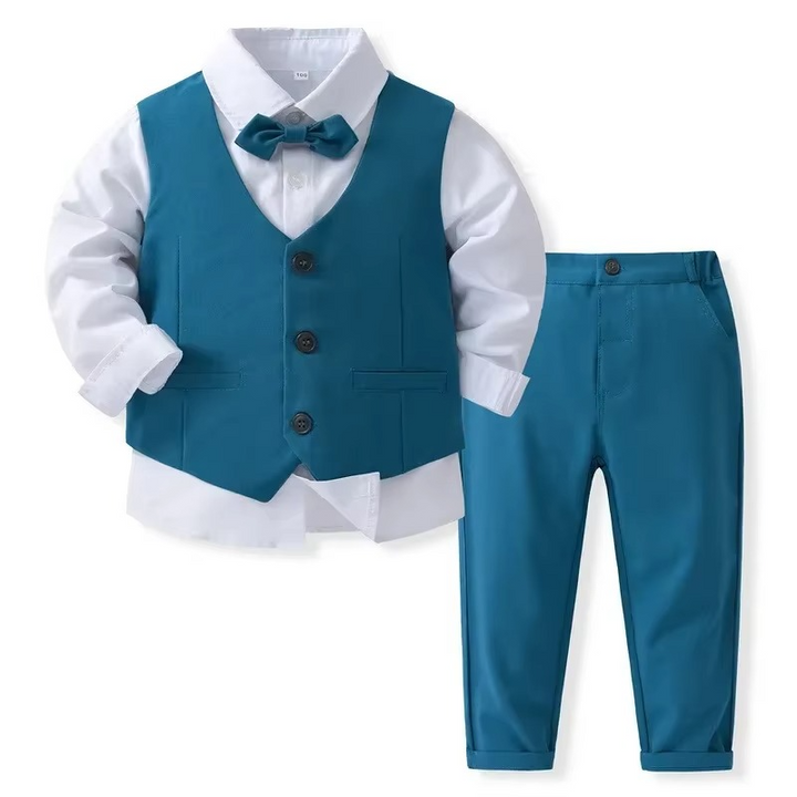 Kalsten | Boys Formal Cotton Outfit Set for Toddlers and Kids