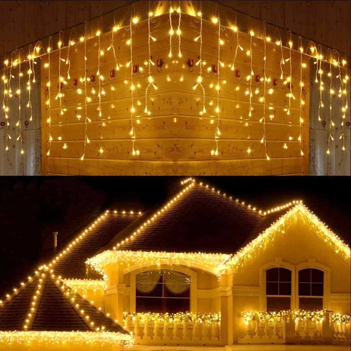 Stylish Starlights - Hanging LED Lamps for Magical Outdoor Parties Kalsten