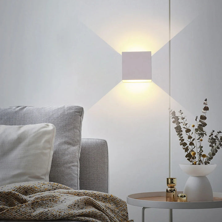LED Wall Sconces 2-Pack 6W Modern Indoor Wall Lamp - Stylish Lighting Solution for Every Space | Kalsten