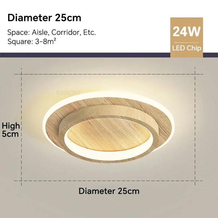 Modern LED Aisle Ceiling Light Chandelier | Kalsten