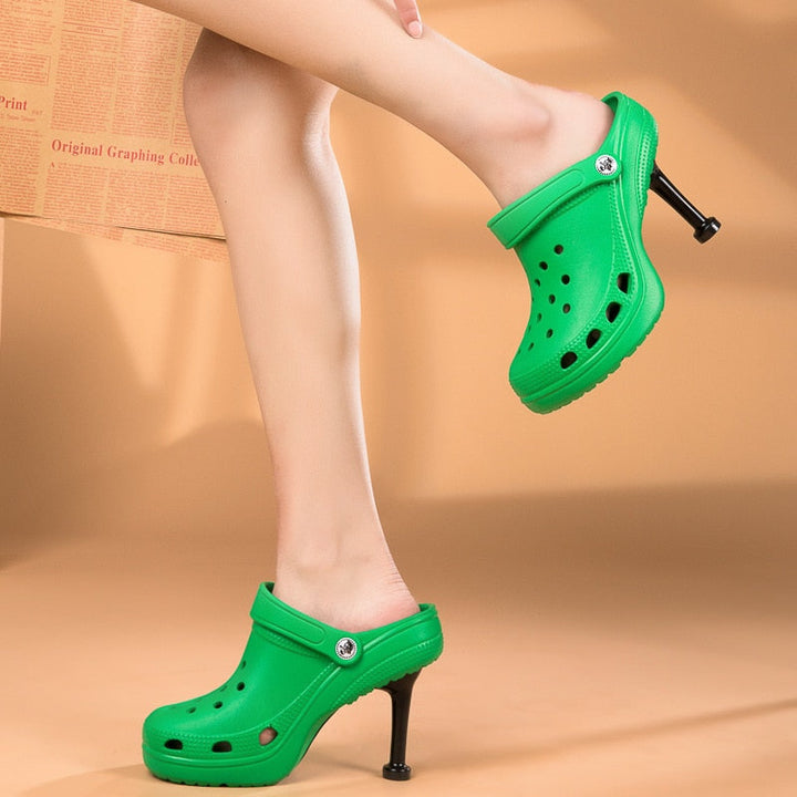 Kalsten | Non-Slip Beach Thick Soles High Heels Sandals