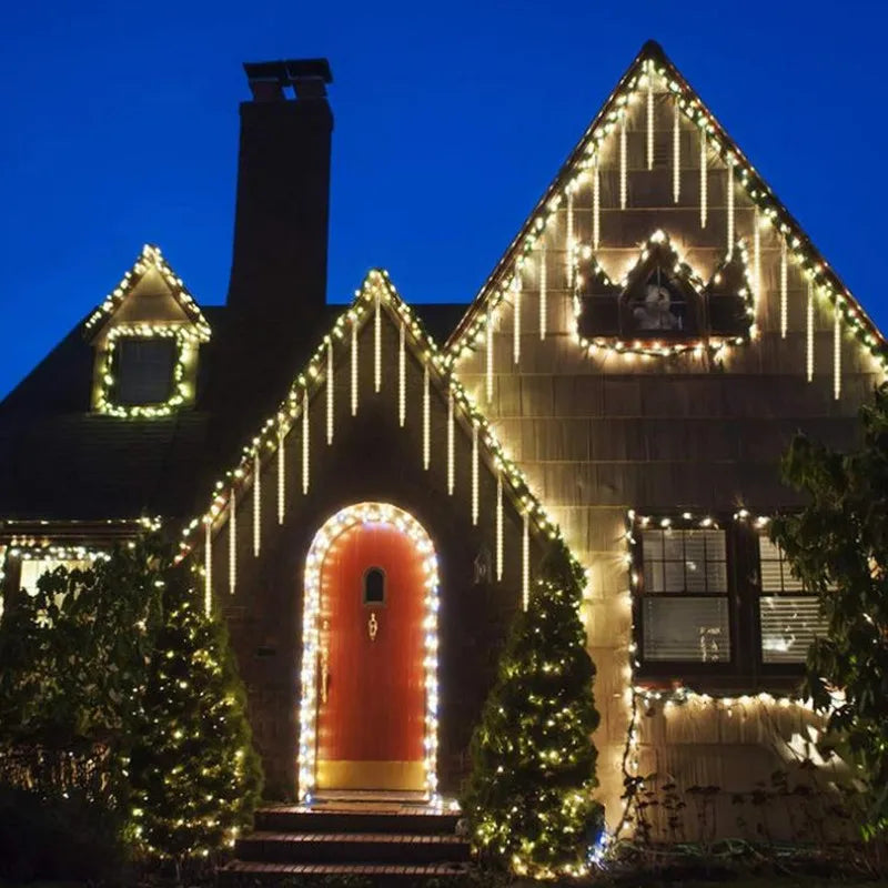 Magical Light Rain String – Enchanting Lighting for Holidays | Kalsten