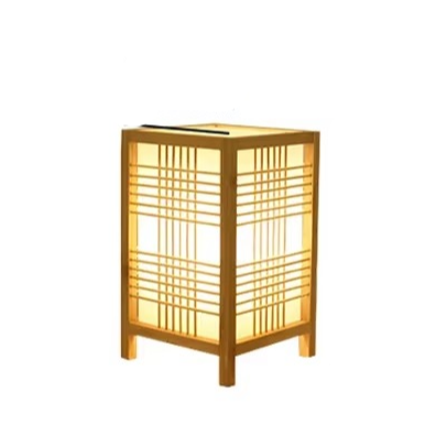 Zen-Inspired Bamboo Table Lamp for Bedroom and Living Room | Noxord
