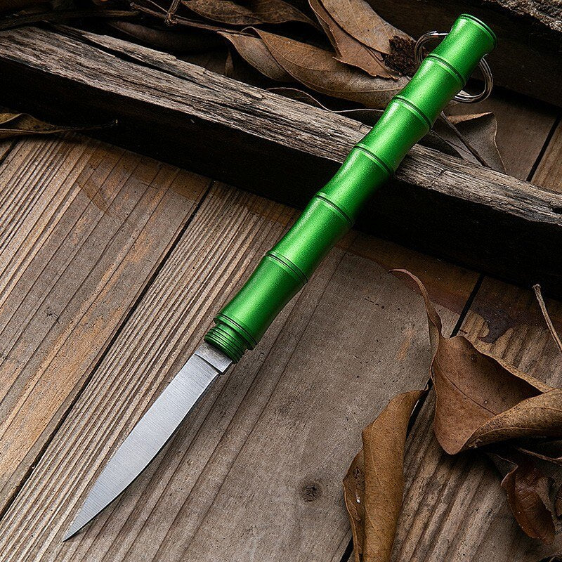 Bamboo Portable Self Defense Camping Knife | Kalsten