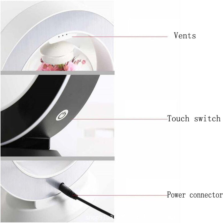 Magnetic Love Forever Levitating Flower Lamp | Kalsten
