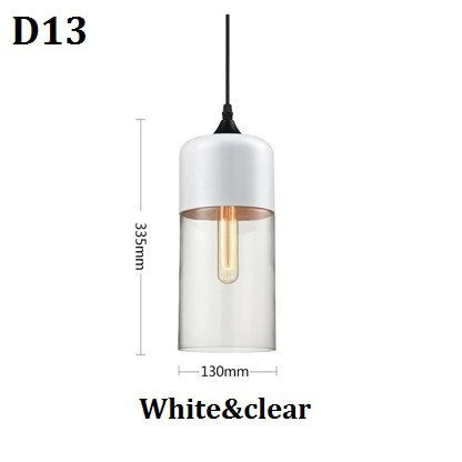 Modern Glass Pendant Lighting – Retro Ceiling Lamp for Kitchen, Dining Room, Bedroom, Bar, Cafe, and Indoor Table Decoration | Kalsten