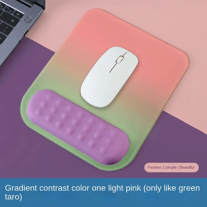 Kalsten | Palmira Mouse Pad | Ergonomic & Stylish | Memory Foam Comfort | Non-Slip & Decorative