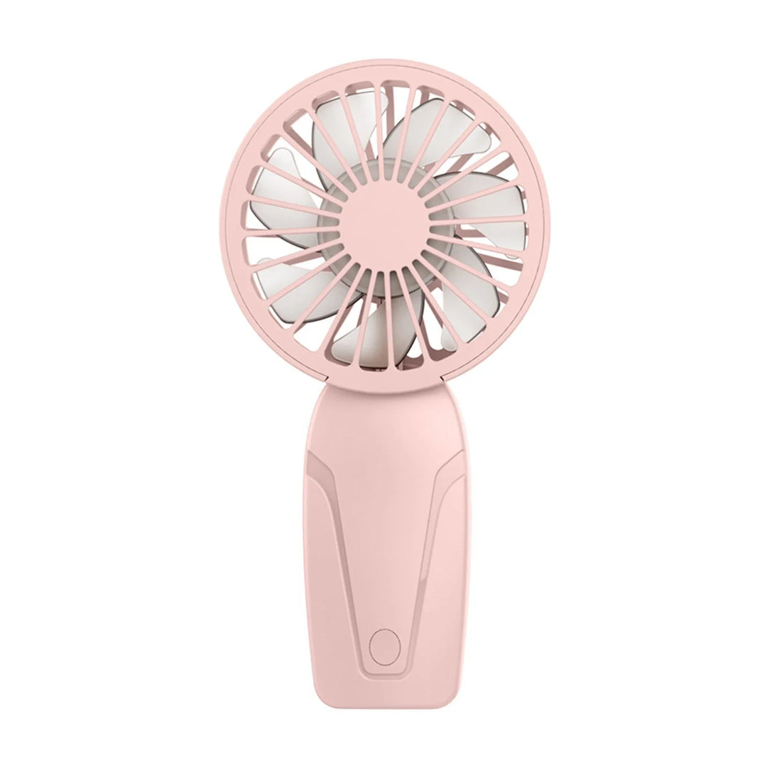 Portable Handheld Mini Fan – Lightweight ABS USB Rechargeable Pocket Fan for On-the-Go Cooling | Kalsten