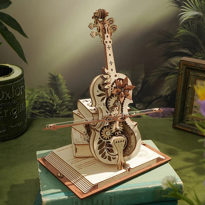 Kalsten | 3D Magical Mechanical Wooden Cello Puzzle