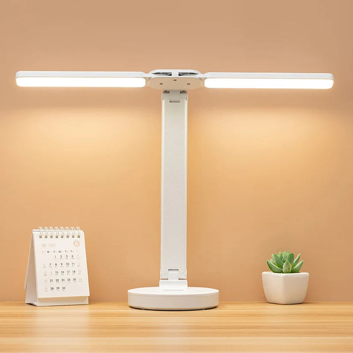 Kalsten | Adjustable Reading Lamp - Rechargeable Dimmable with Phone Table