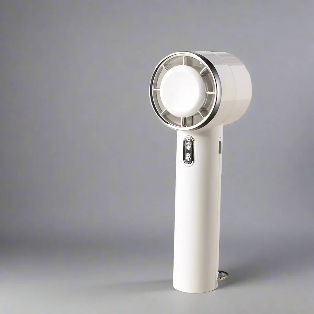 Skye Mini Fan with Cooling Plate – Portable Fan with 100 Speeds and Adjustable Breeze | Kalsten