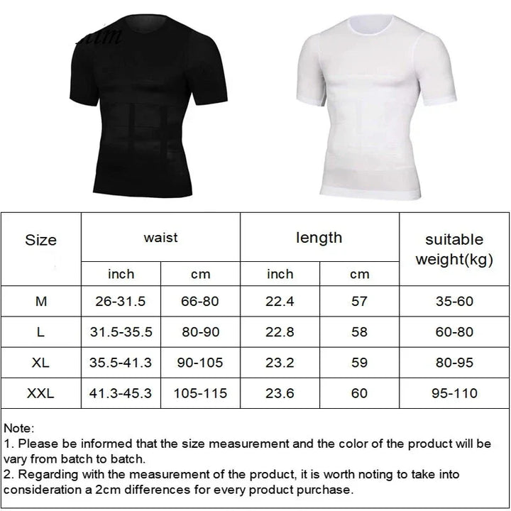 Kalsten | Men's Body Shaper Slimming T-Shirt