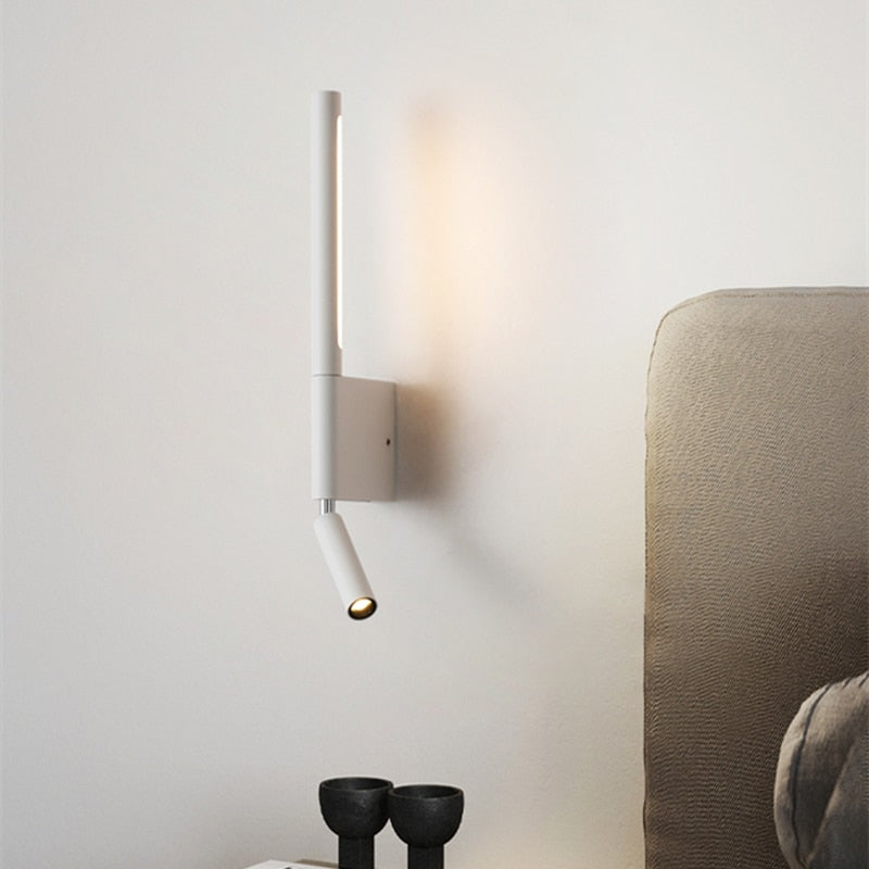 Nightstand Wall Lamp – 330° Rotatable LED