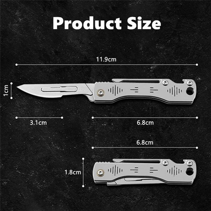 Kalsten | Stainless Steel Camping Master Folding Multifunctional Knife