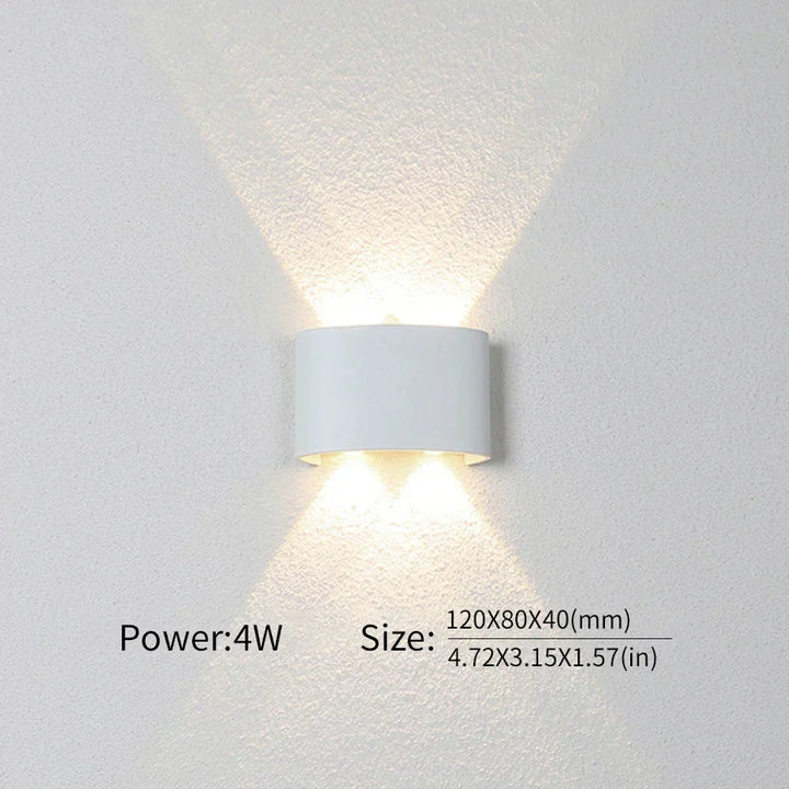 Kalsten | Modern lighting, indoor or outdoor: The versatile LED wall lamp