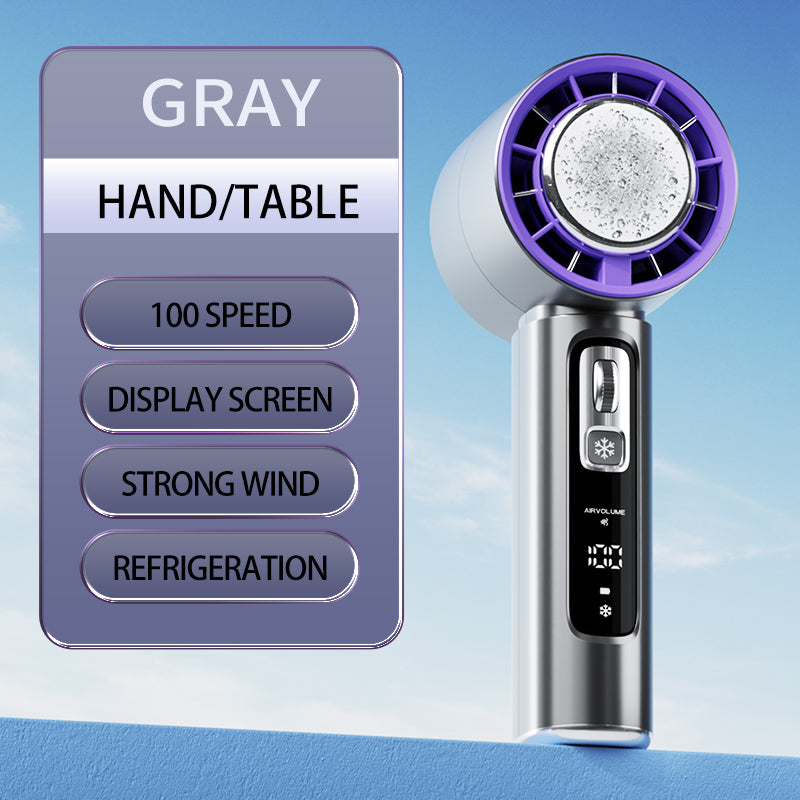 Women's Portable High-Performance Fan with Digital Control Kalsten