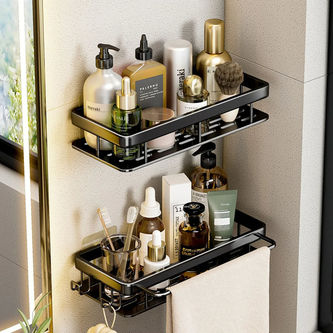 Shower shelf without drilling aluminum | Kalsten