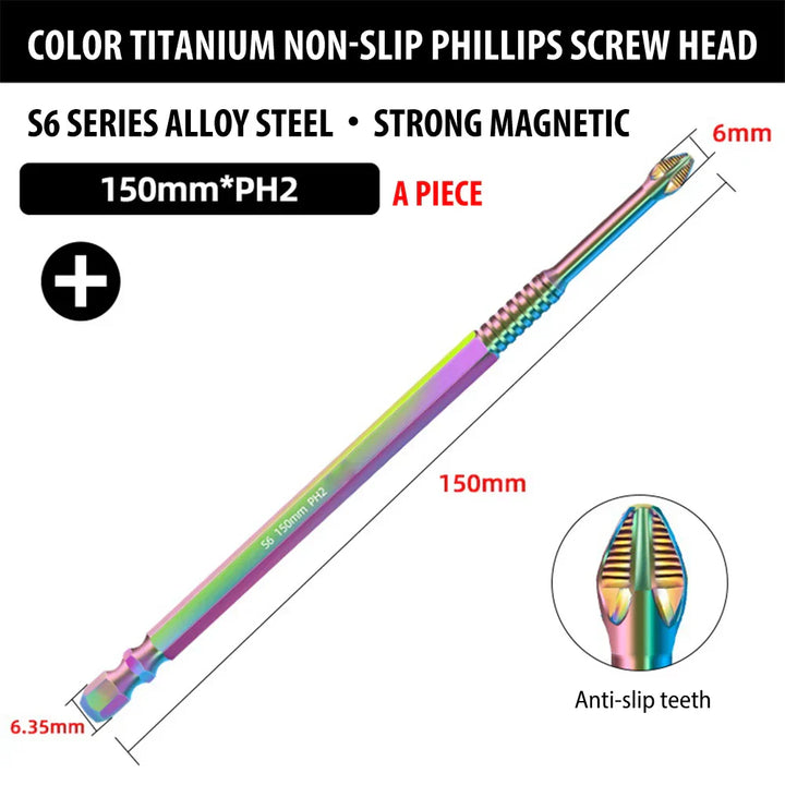 Kalsten | Magnetic Titanium Impact Anti-Slip Screw Head