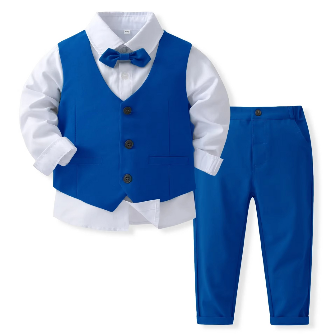 Kalsten | Boys Formal Cotton Outfit Set for Toddlers and Kids