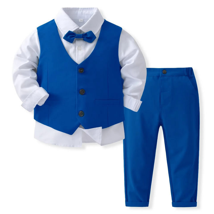 Kalsten | Boys Formal Cotton Outfit Set for Toddlers and Kids