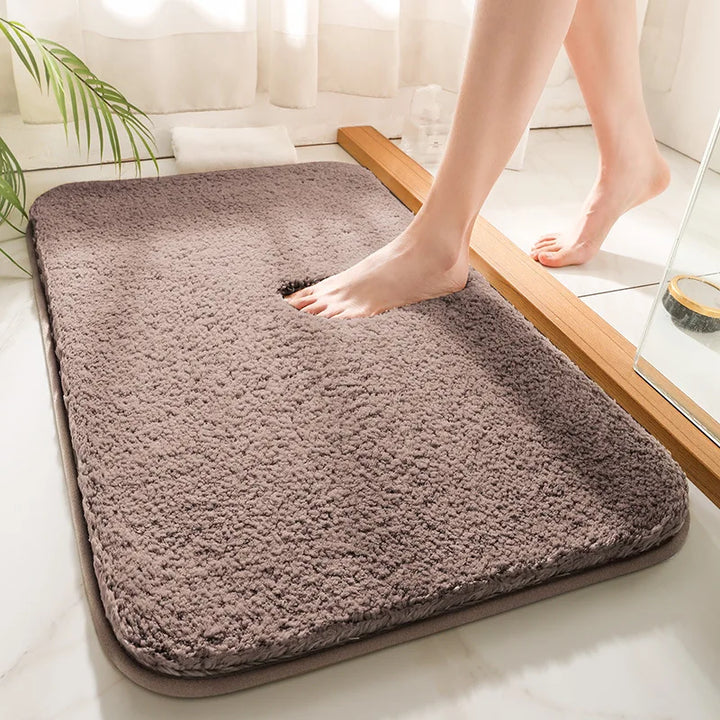 SoftStep Luxury Bath Mat – Extra Thick Microfiber Mat with Non-Slip and High Absorption | Kalsten