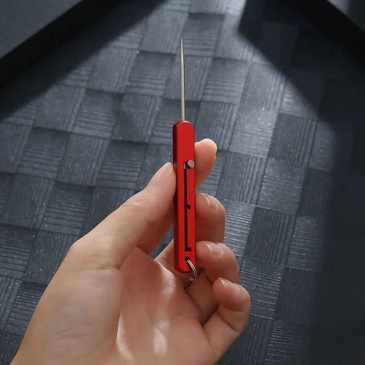 Compact Titanium Outdoor Defense Tool Keychain | Kalsten