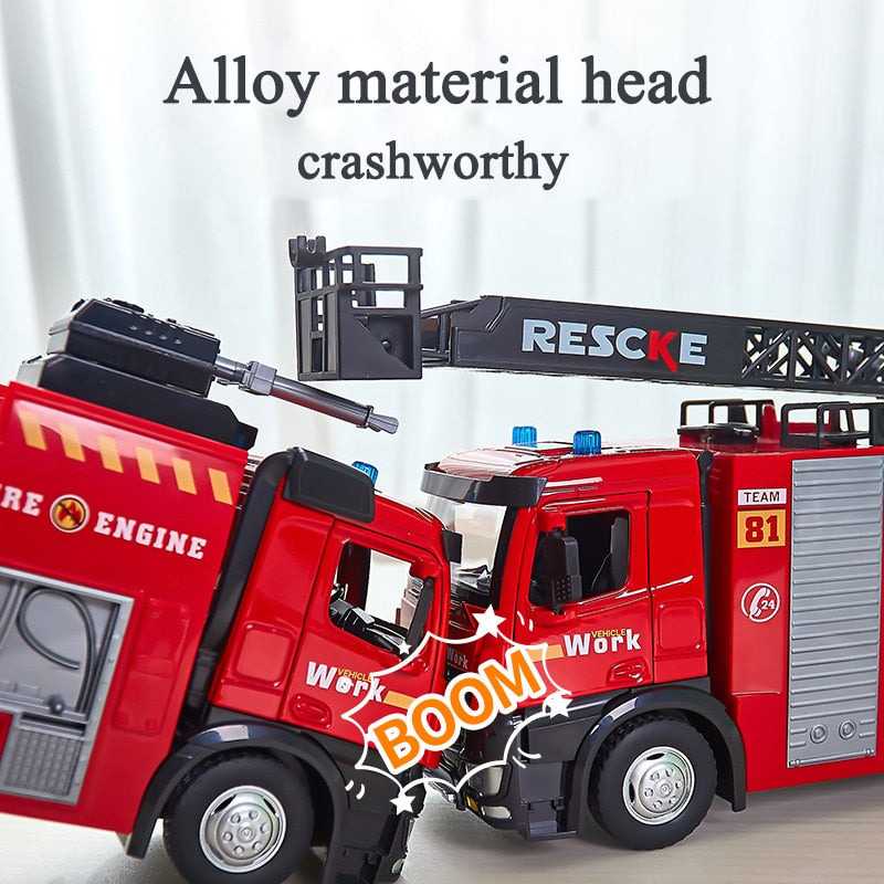 Noxord | Rescue Mission Multifunctional Kids Large Fire Truck Toy