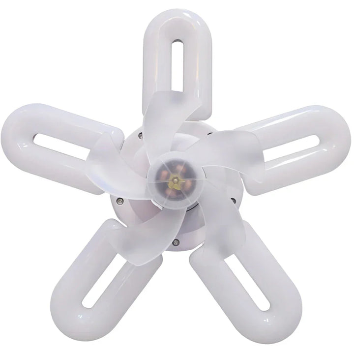 Silent Adjustable Remote Control Ceiling Foldable Fan Lamp | Noxord