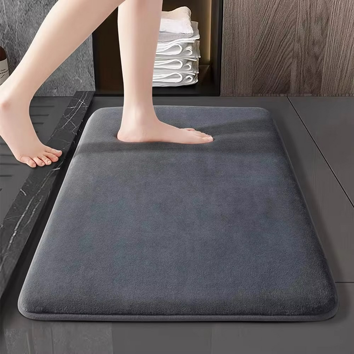 Luxury Non-Slip Coral Velvet Bath Mat