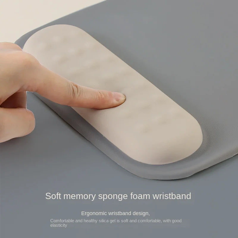 Kalsten | Palmira Mouse Pad | Ergonomic & Stylish | Memory Foam Comfort | Non-Slip & Decorative