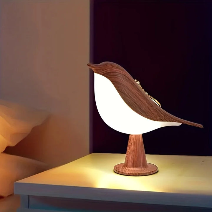 Playful Bird Night Lamp – Touch Control & Adjustable Light Colors Noxord