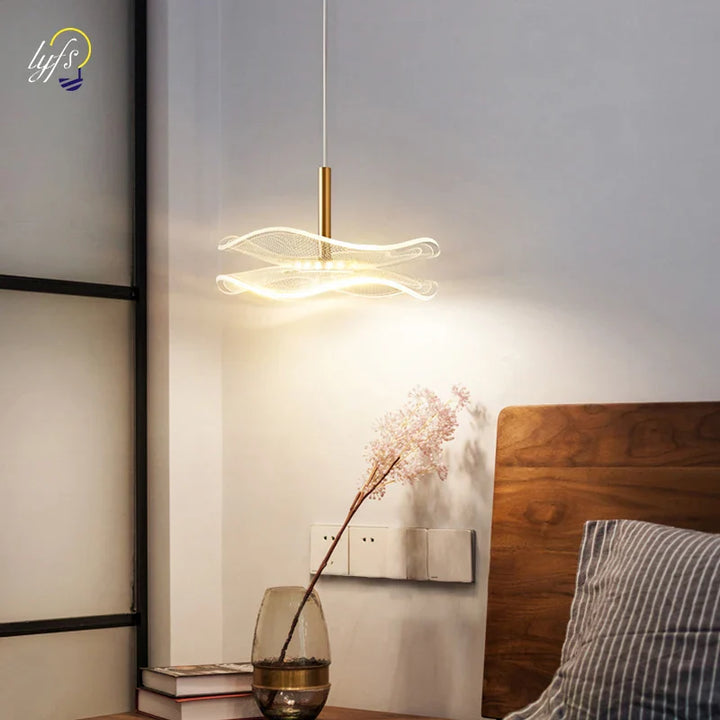 Lustre LED Pendant Lights Fixture Indoor Lighting Nordic Hanging Lamp Dining Tables Living Room Stairs Home Decor Pendant Lamp | Kalsten