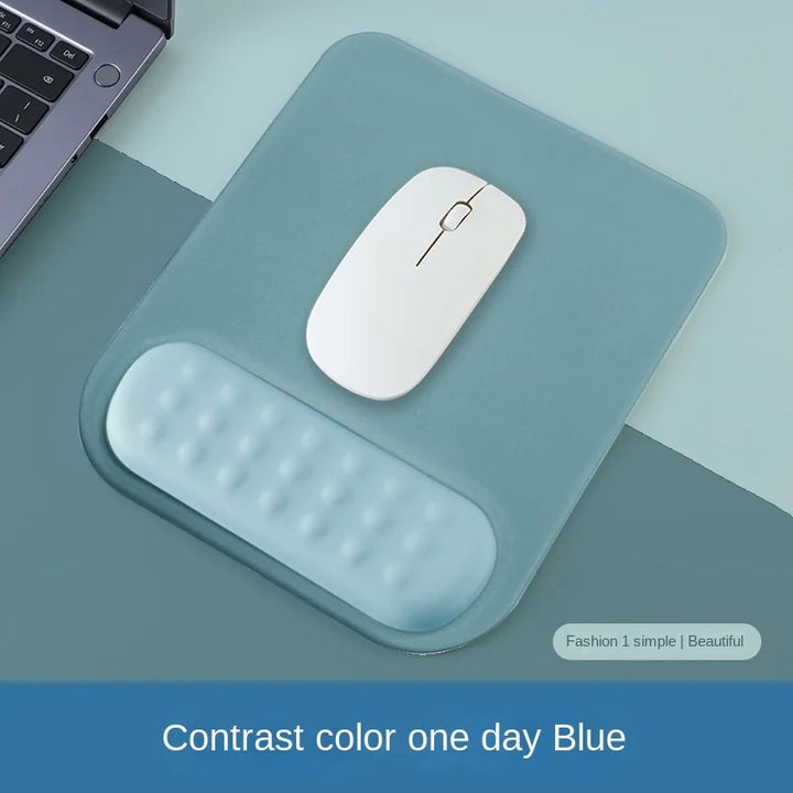Kalsten | Palmira Mouse Pad | Ergonomic & Stylish | Memory Foam Comfort | Non-Slip & Decorative