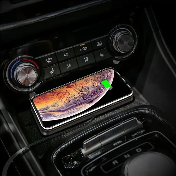 Kalsten | Voltigo Wireless Charging Pad | 15W Fast Charger | Non-Slip & Ultra-Slim | Compatible with iPhone & Samsung