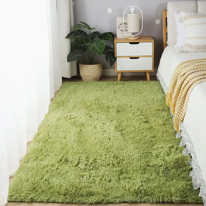 Kalsten | Fluffy Ultra Soft Non-Slip Rug with Memory Foam Cushion