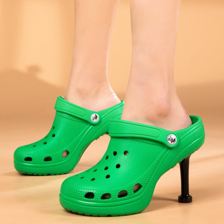Kalsten | Non-Slip Beach Thick Soles High Heels Sandals