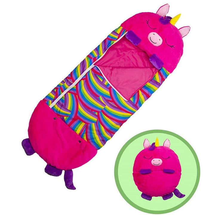 DreamNest Kids Sleeping Bag - Stylish Kids Sleeping Bag with Pillow for Every Adventure Noxord