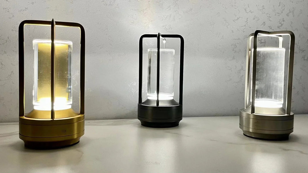 Kalsten | Rechargeable Wireless LuxeGlow Table Lamp - Elegant Wireless Lamp for Every Mood