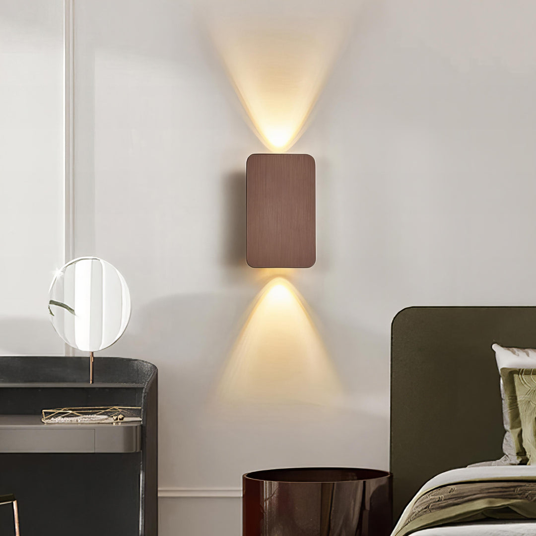 Modern Rectangle Metal Wall Lamp