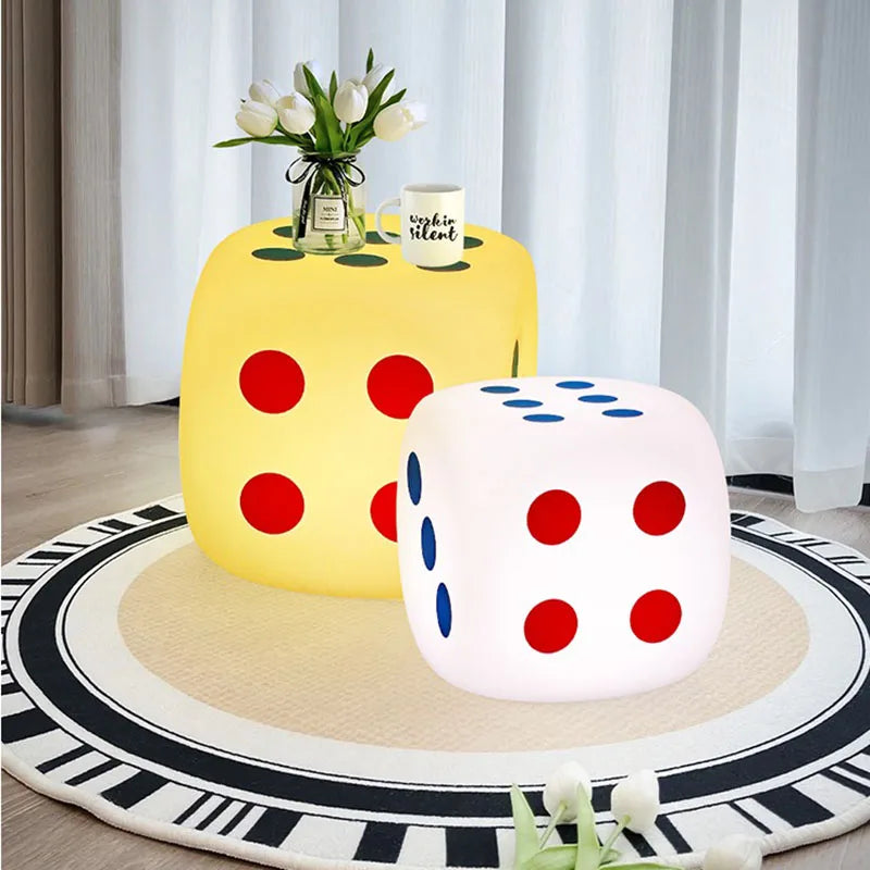 Huge Dice Bedside Atmosphere Floor Table Lamp | Noxord