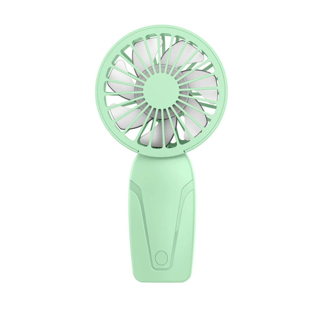 Portable Handheld Mini Fan – Lightweight ABS USB Rechargeable Pocket Fan for On-the-Go Cooling | Kalsten