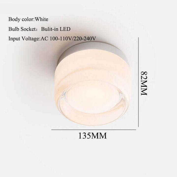 Futuristic and unique solid Plexiglass wall lamp | Kalsten