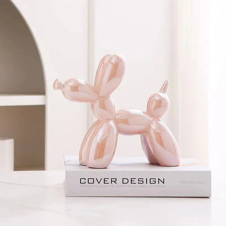 Kalsten | – Small dog sculpture made of balloons