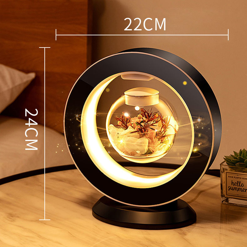 Magnetic Love Forever Levitating Flower Lamp | Kalsten