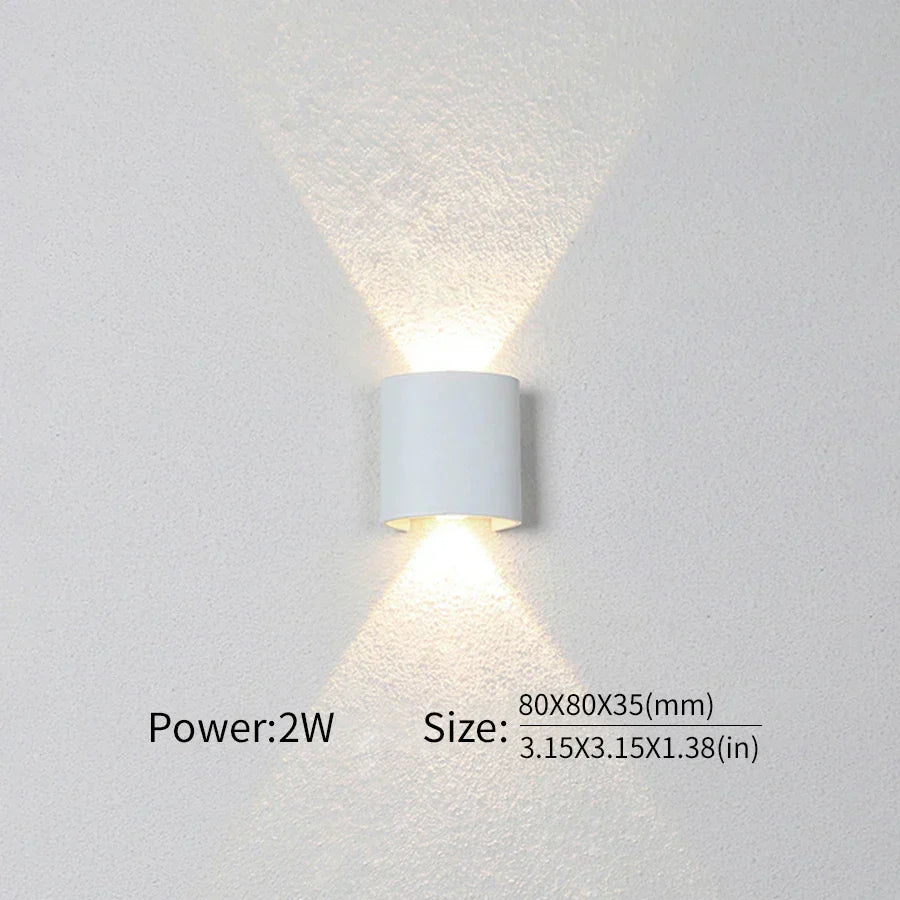Kalsten | Modern lighting, indoor or outdoor: The versatile LED wall lamp