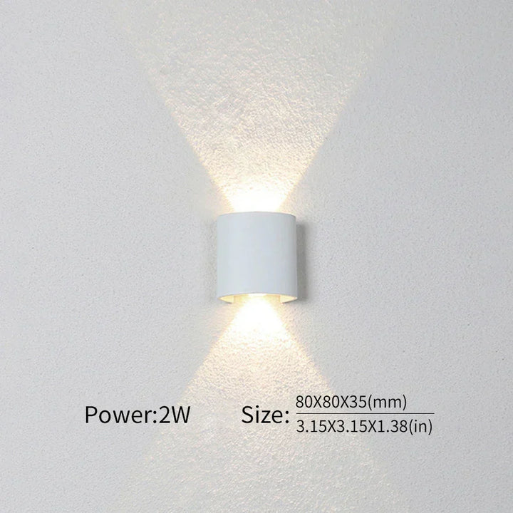 Kalsten | Modern lighting, indoor or outdoor: The versatile LED wall lamp
