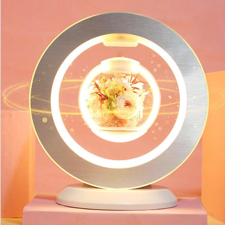 Magnetic Love Forever Levitating Flower Lamp | Kalsten