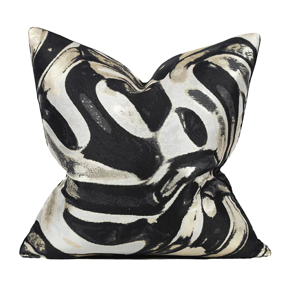 LuminaRest Pillowcase - Luxurious Pillowcase with Abstract Design for Modern Interiors Noxord